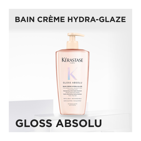 GLOSS ABSOLU BAIN CRÈME ΕΝΥΔΑΤΙΚΟ ΣΑΜΠΟΥΑΝ ΛΑΜΨΗΣ REFILLABLE 2