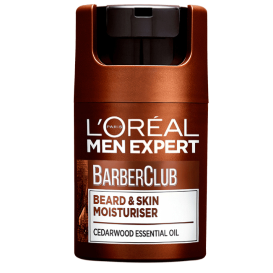 MEN EXPERT BARBER CLUB BEARD & SKIN MOISTURISER ΕΝΥΔΑΤΙΚΗ ΚΡΕΜΑ ΠΕΡΙΠΟΙΗΣΗΣ ΓΙΑ ΠΡΟΣΩΠΟ & ΓΕΝΙΑ 0