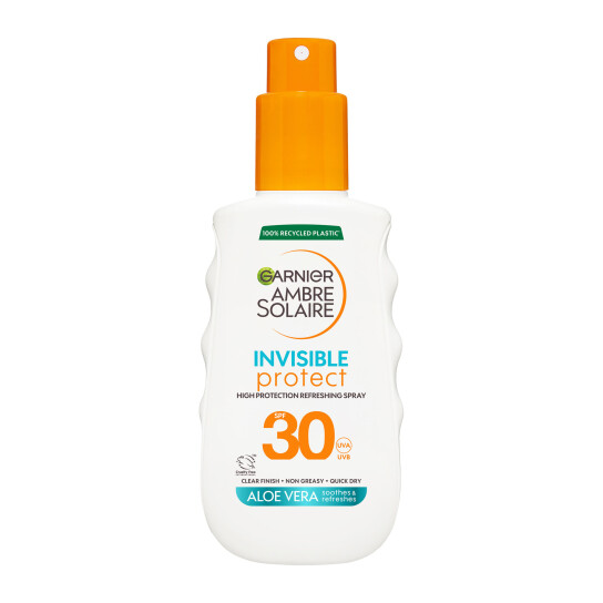 AMBRE SOLAIRE INVISIBLE PROTECT SPRAY SPF30 0
