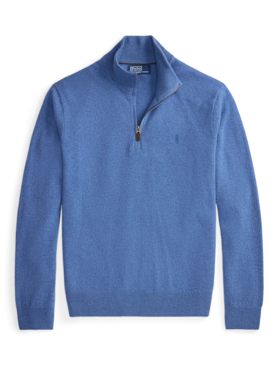 ΑΝΔΡΙΚΟ ΜΑΛΛΙΝΟ ΠΟΥΛΟΒΕΡ HALF-ZIP 0