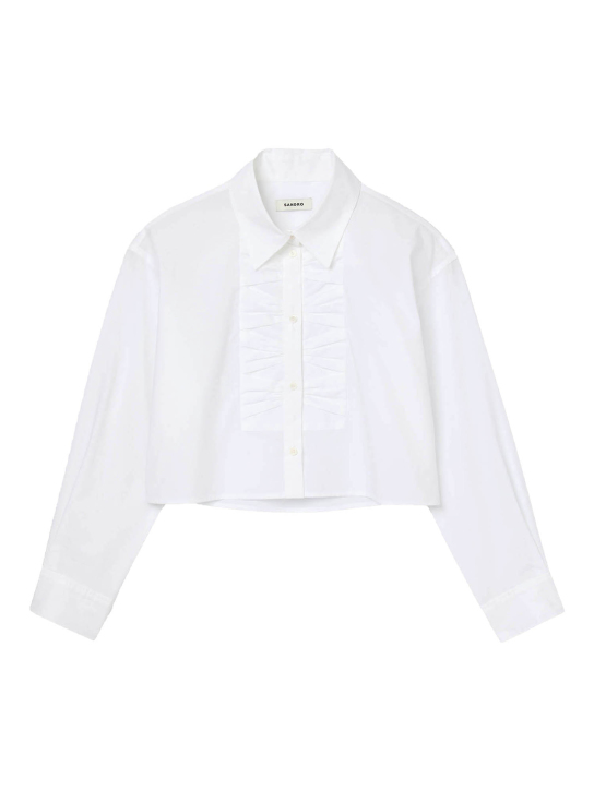 ΓΥΝΑΙΚΕΙΟ CROP ΠΟΥΚΑΜΙΣΟ  0