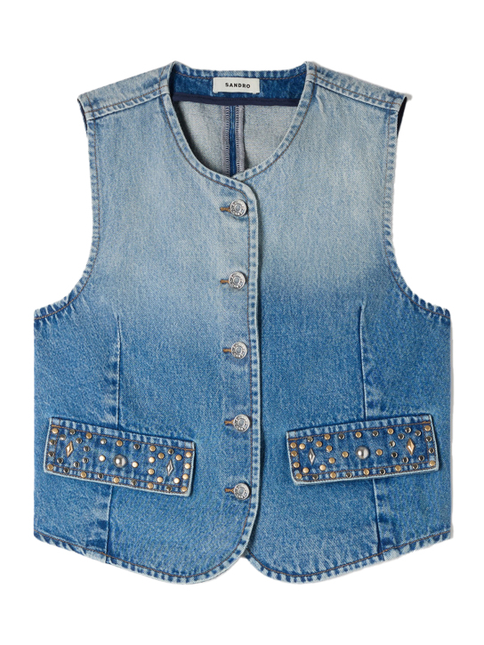 ΓΥΝΑΙΚΕΙΟ DENIM ΓΙΛΕΚΟ  0