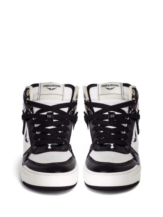 ΓΥΝΑΙΚΕΙΑ ΔΕΡΜΑΤΙΝΑ SNEAKERS HIGH WINGS 1