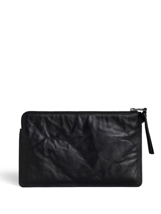 ΓΥΝΑΙΚΕΙΟ ΔΕΡΜΑΤΙΝΟ CLUTCH ANGEL  1