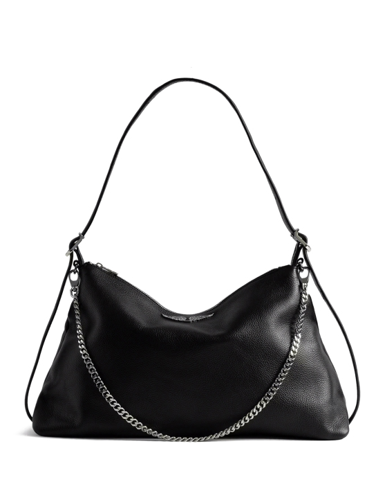 ΓΥΝΑΙΚΕΙΑ ΔΕΡΜΑΤΙΝΗ ΤΣΑΝΤΑ ΩΜΟΥ JIM GRAINED  0