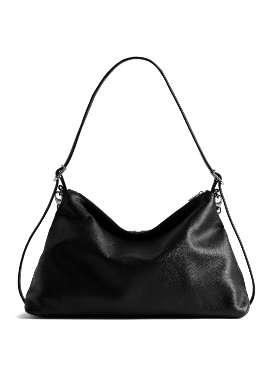 ΓΥΝΑΙΚΕΙΑ ΔΕΡΜΑΤΙΝΗ ΤΣΑΝΤΑ ΩΜΟΥ JIM GRAINED  1