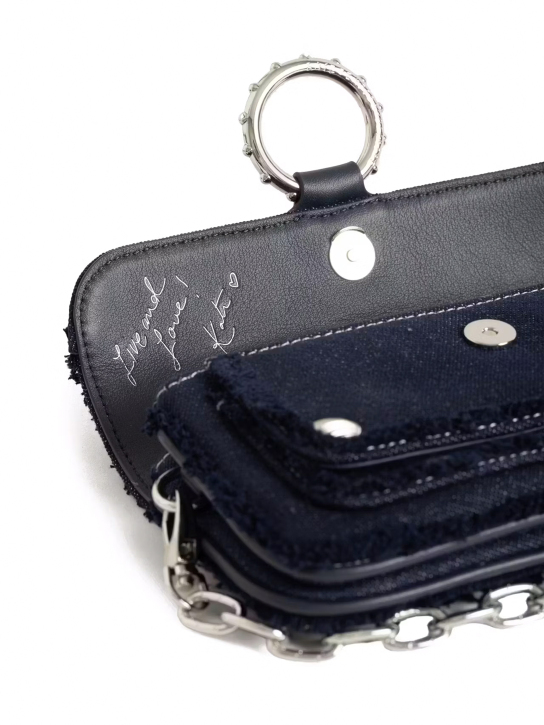 ΓΥΝΑΙΚΕΙΑ ΤΣΑΝΤΑ ΩΜΟΥ KATE WALLET DENIM 3