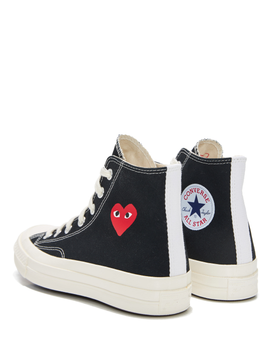 UNISEX SNEAKERS PLAY COMME DES GARCONS x CONVERSE 70 SMALL RED HEART HI TOP 2