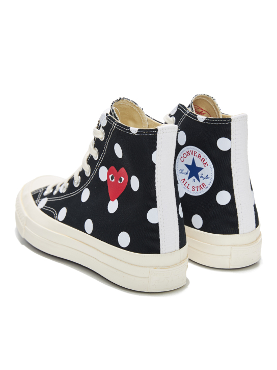 UNISEX SNEAKERS PLAY COMME DES GARCONS x CONVERSE 70 POLKA DOT HI TOP 2