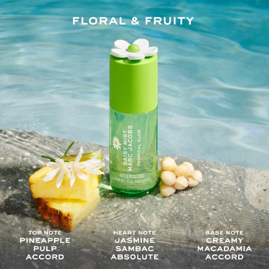 DAISY HAIR & BODY MIST TROPICAL GLOW 1
