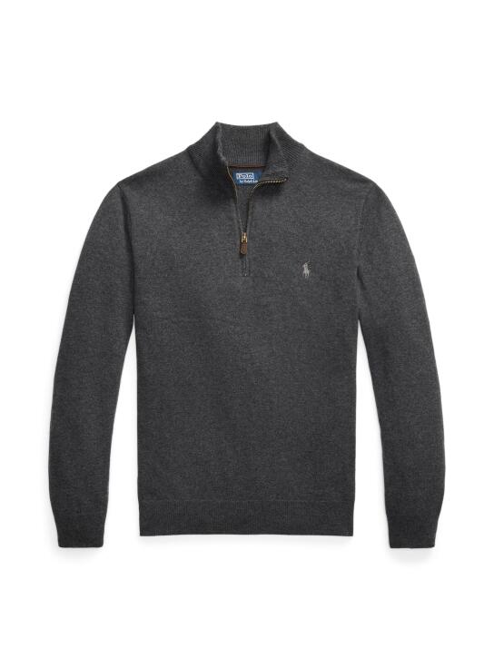 ΑΝΔΡΙΚΟ ΜΑΛΛΙΝΟ ΠΟΥΛΟΒΕΡ HALF-ZIP 0