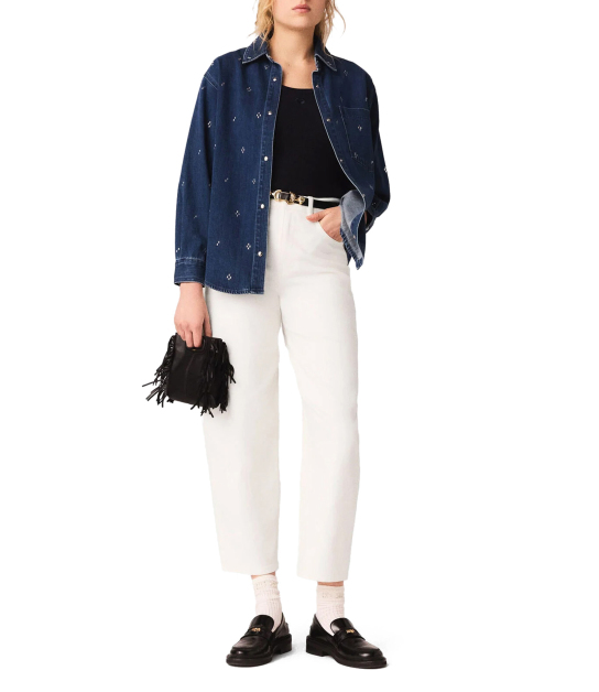 ΓΥΝΑΙΚΕΙΟ DENIM ΠΟΥΚΑΜΙΣΟ  1