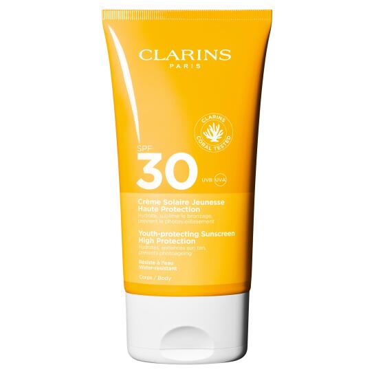 CLARINS YOUTH-PROTECTING SUNSCREEN BODY SPF30 0