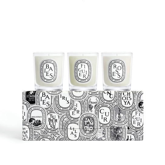 SET OF 3 SMALL CANDLES 0