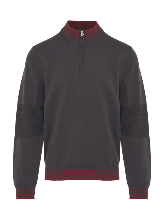 ΑΝΔΡΙΚΟ ΠΛΕΚΤΟ ΠΟΥΛΟΒΕΡ HALF-ZIP  0