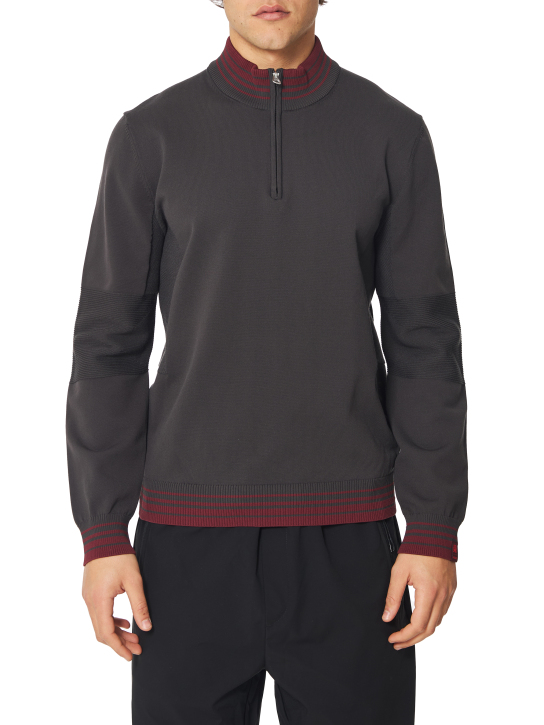 ΑΝΔΡΙΚΟ ΠΛΕΚΤΟ ΠΟΥΛΟΒΕΡ HALF-ZIP  1