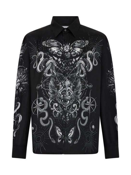 ΑΝΔΡΙΚΟ ΠΟΥΚΑΜΙΣΟ ALL-OVER TATTOO 0