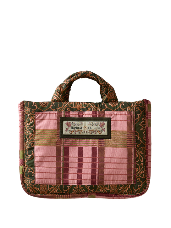 ΓΥΝΑΙΚΕΙΑ ΤΣΑΝΤΑ ΧΕΙΡΟΣ BARBOUR x FARM RIO MARIA CLARA TOTE BAG 0