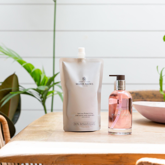 DELICIOUS RHUBARB & ROSE HAND WASH REFILL 1