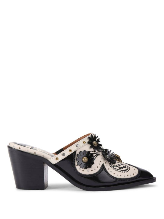 ΓΥΝΑΙΚΕΙΑ ΔΕΡΜΑΤΙΝΑ MULES FLOWER WESTERN MULE 0