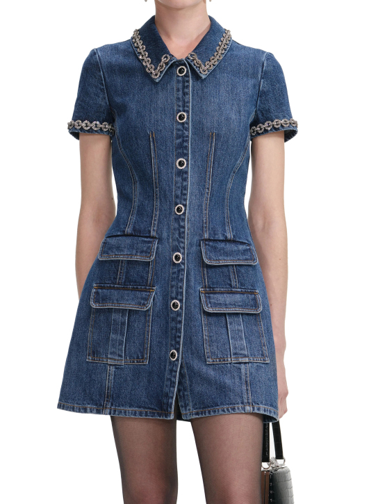 ΜΙΝΙ DENIM ΦΟΡΕΜΑ  1