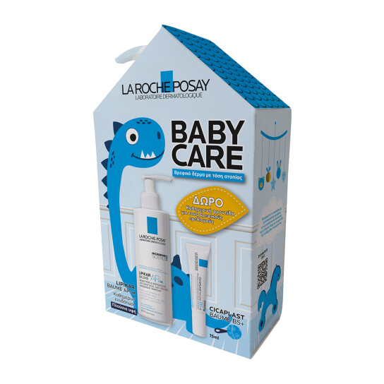 LIPIKAR BAUME AP+M 400ml ΜΕ ΔΩΡΟ BALM ΚΑΤΑ ΤΩΝ ΕΡΕΘΙΣΜΩΝ CICAPLAST BAUME B5+ 15ml 1