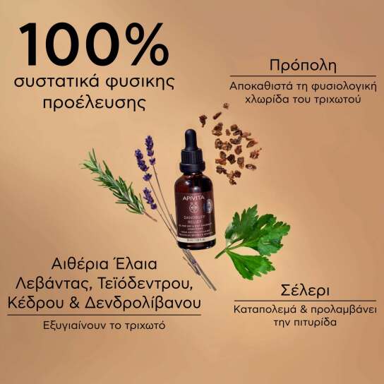 DANDRUFF RELIEF ΛΑΔΙ ΚΑΤΑ ΤΗΣ ΞΗΡΟΔΕΡΜΙΑΣ ΚΑΙ ΤΗΣ ΠΙΤΥΡΙΔΑΣ ΜΕ ΣΕΛΕΡΙ, ΠΡΟΠΟΛΗ ΚΑΙ ΑΙΘΕΡΙΑ ΕΛΑΙΑ 4
