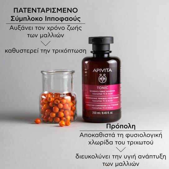 TONIC ΣΑΜΠΟΥΑΝ ΤΡΙΧΟΠΤΩΣΗΣ ΓΙΑ ΓΥΝΑΙΚΕΣ 3
