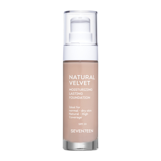 NATURAL VELVET LONG LASTING MATTE FOUNDATION 5