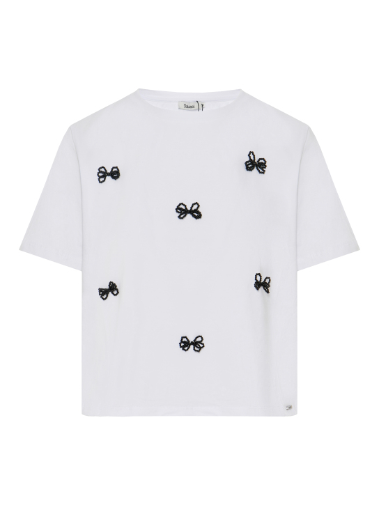 ΓΥΝΑΙΚΕΙΟ T-SHIRT ΜΕ ΦΙΟΓΚΟΥΣ 0