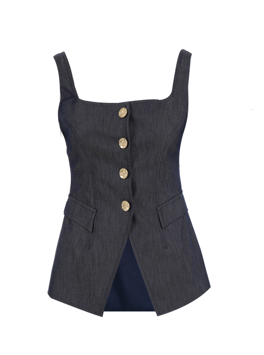 ΓΥΝΑΙΚΕΙΟ DENIM ΓΙΛΕΚΟ  0