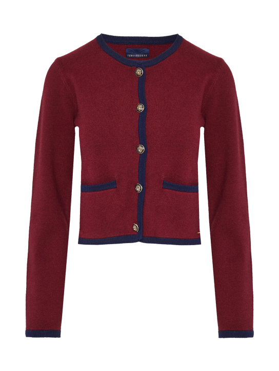 ΓΥΝΑΙΚΕΙΑ ΠΛΕΚΤΗ ΖΑΚΕΤΑ ΜΕ ΚΟΥΜΠΙΑ 0