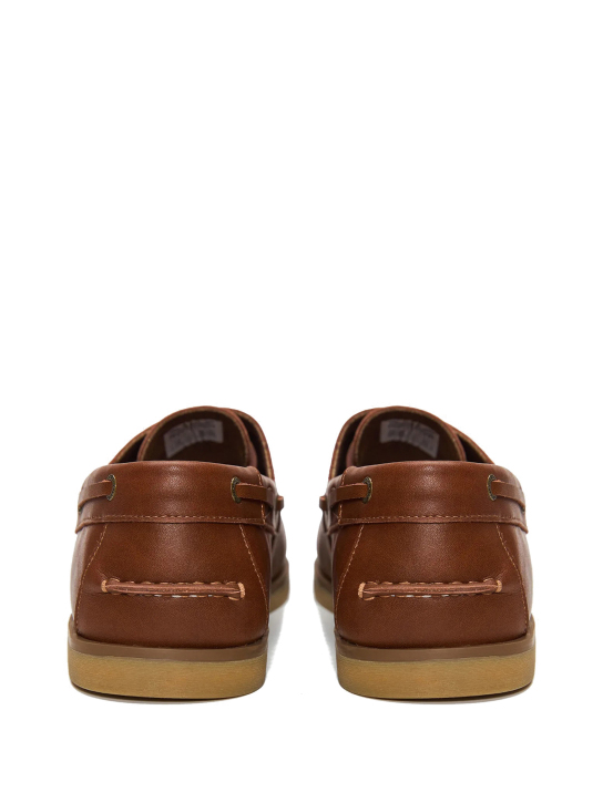 ΑΝΔΡΙΚΑ ΔΕΡΜΑΤΙΝΑ BOAT SHOES 2