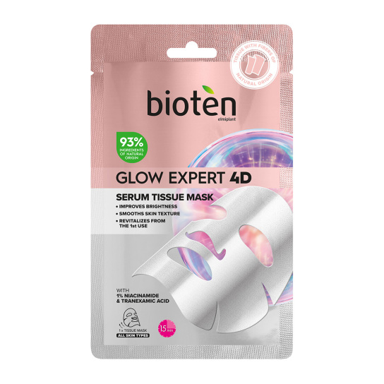 TISSUE MASK GLOW EXPERT 4D 0