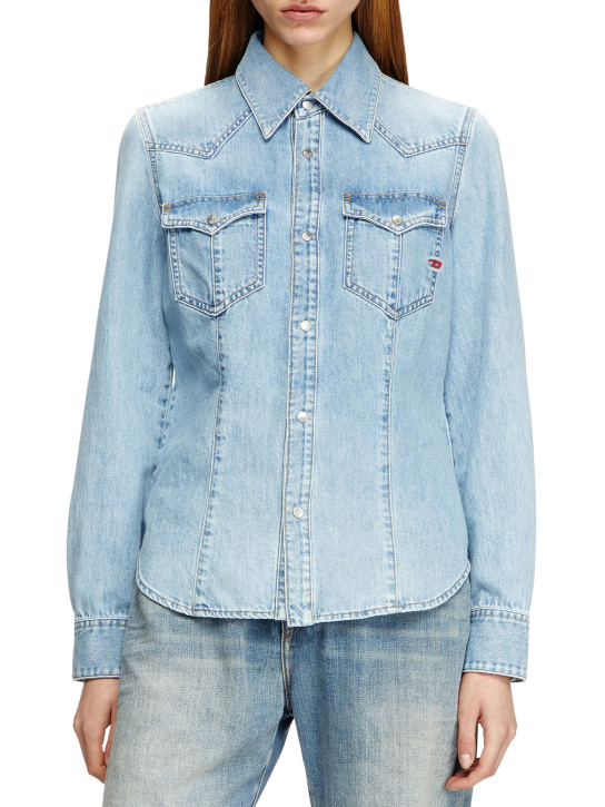 ΓΥΝΑΙΚΕΙΟ DENIM ΠΟΥΚΑΜΙΣΟ DE-WAVES 1