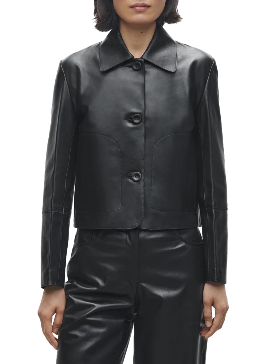 ΓΥΝΑΙΚΕΙΟ ΔΕΡΜΑΤΙΝΟ JACKET EMY  1