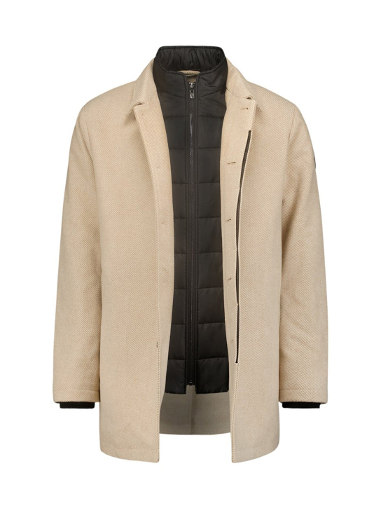 ΑΝΔΡΙΚΟ ΜΑΛΛΙΝΟ ΠΑΛΤΟ ΜΕ ΕΠΕΝΔΥΣΗ 0