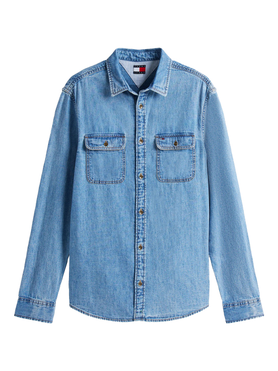 ΑΝΔΡΙΚΟ DENIM ΠΟΥΚΑΜΙΣΟ 0