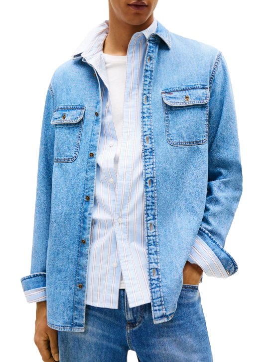 ΑΝΔΡΙΚΟ DENIM ΠΟΥΚΑΜΙΣΟ 1