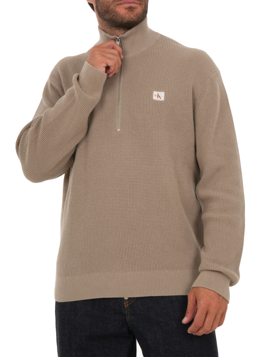 ΑΝΔΡΙΚΟ ΠΛΕΚΤΟ HALF-ZIP ΠΟΥΛΟΒΕΡ 1