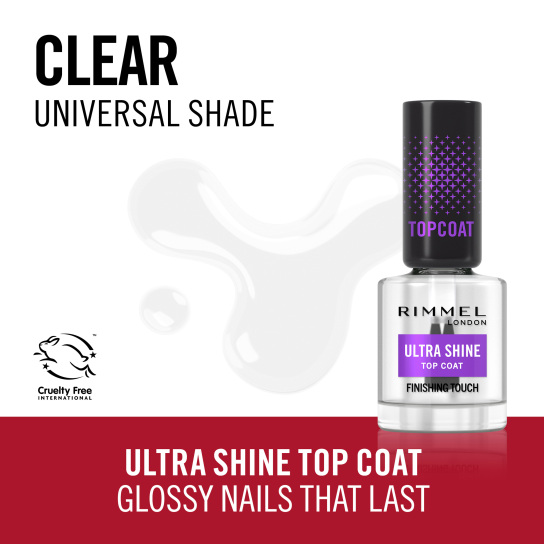LONDON ULTRA SHINE NAIL POLISH TOP COAT 3