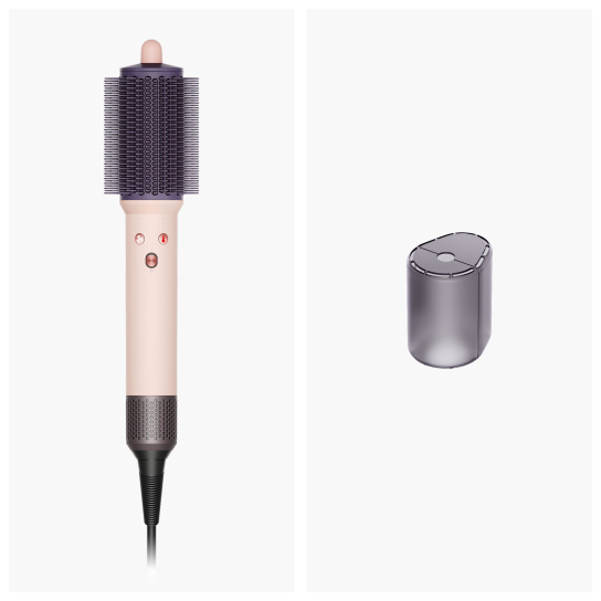 HB01 AIRSMOOTH CERAMIK PINK/ROSE GOLD ΗΛΕΚΤΡΙΚΗ ΒΟΥΡΤΣΑ ΘΕΡΜΟΥ ΑΕΡΑ 6