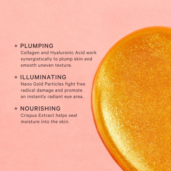 HYDRA-BRIGHT GOLD EYE MASK 3