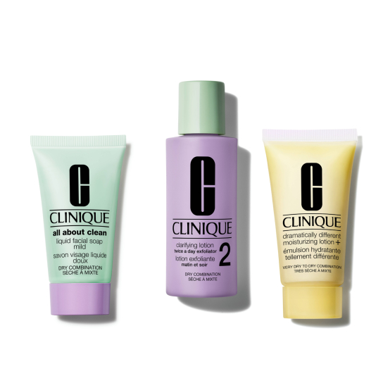 HEALTHY SKIN ROUTINE: MINI 3-STEP KIT FOR DRY SKIN 1