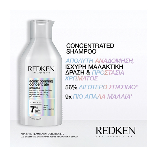 ACIDIC BONDING CONCENTRATE ΣΑΜΠΟΥΑΝ ΓΙΑ ΞΗΡΑ ΤΑΛΑΙΠΩΡΗΜΕΝΑ & ΒΑΜΜΕΝΑ ΜΑΛΛΙΑ 5