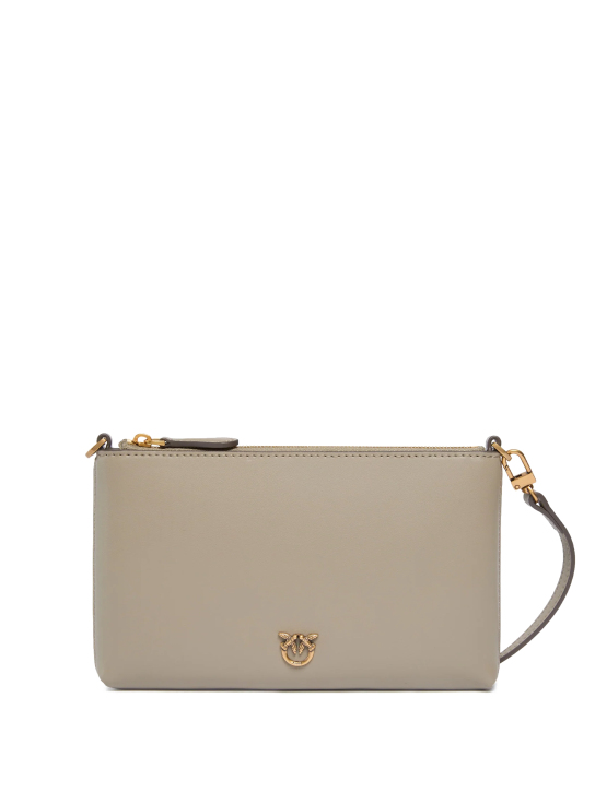 ΓΥΝΑΙΚΕΙΟΣ ΔΕΡΜΑΤΙΝΟΣ ΦΑΚΕΛΟΣ FLAT HORIZONTAL MINI VITELLO  0