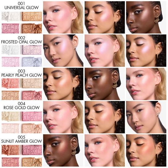 DIOR BACKSTAGE GLOW MAXIMIZER PALETTE MULTI-USE HIGHLIGHTER AND BLUSH PALETTE 4