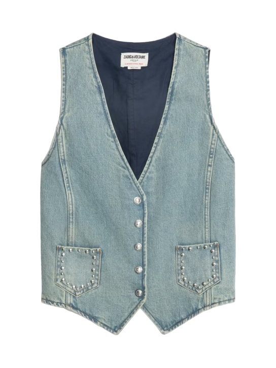 ΓΥΝΑΙΚΕΙΟ DENIM ΓΙΛΕΚΟ ECO STUDS 0