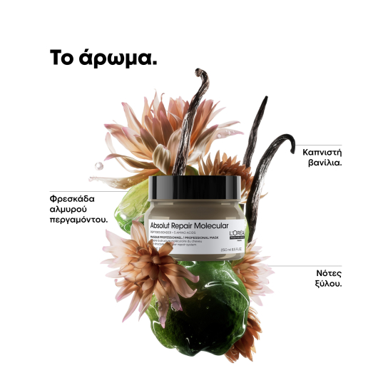 ABSOLUT REPAIR MOLECULAR ΜΑΣΚΑ ΜΟΡΙΑΚΗΣ ΕΠΑΝΟΡΘΩΣΗΣ ΓΙΑ ΤΑΛΑΙΠΩΡΗΜΕΝΑ ΜΑΛΛΙΑ 4