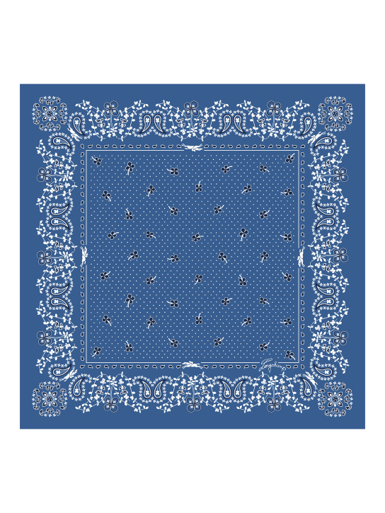 ΓΥΝΑΙΚΕΙΟ ΦΟΥΛΑΡΙ FRENCH BANDANA SILK SCARF 50 0